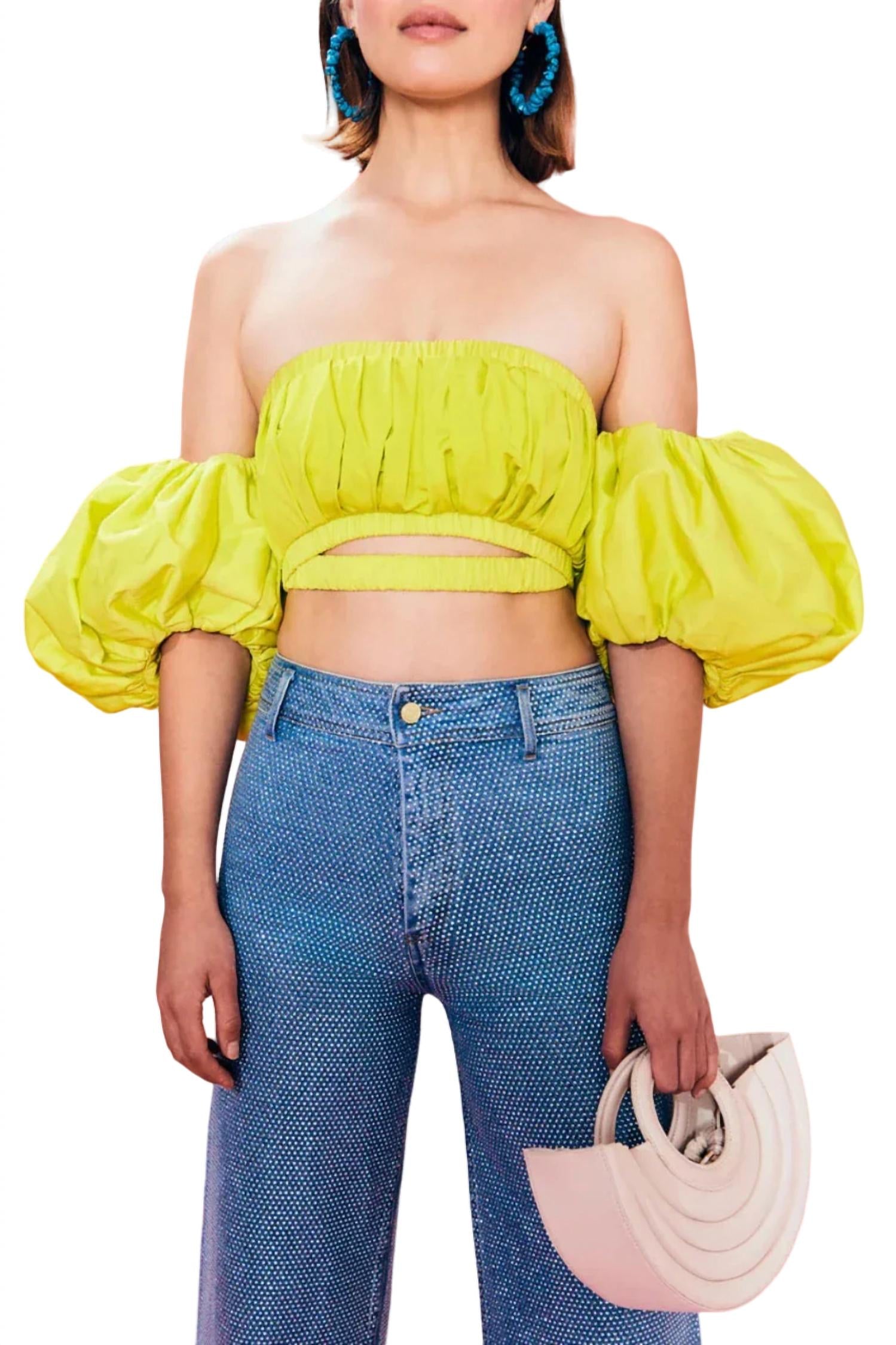 

Carly Топ в цвете Citron Cult Gaia