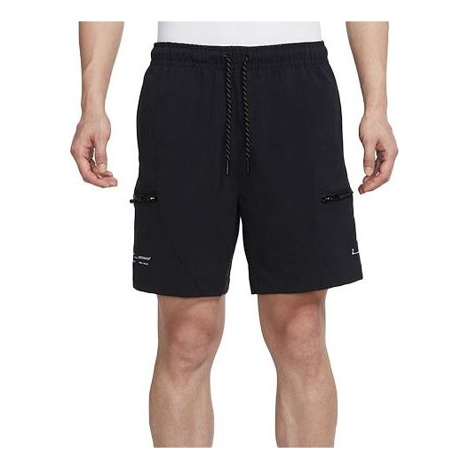 

Шорты men's 23 solid color casual sports shorts black Air Jordan, мультиколор