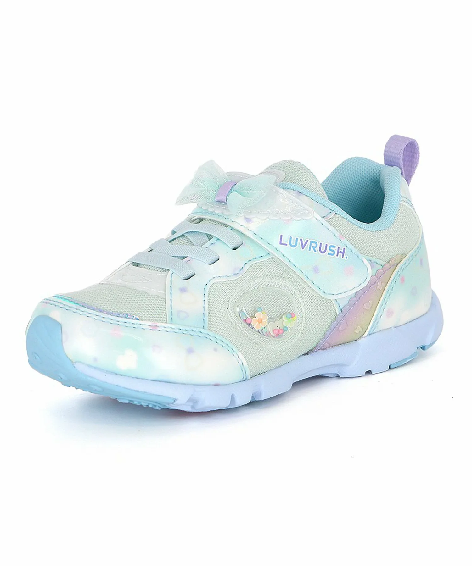 Детские кроссовки MoonStar LV 1251 мятного цвета для девочек Superstar, mint