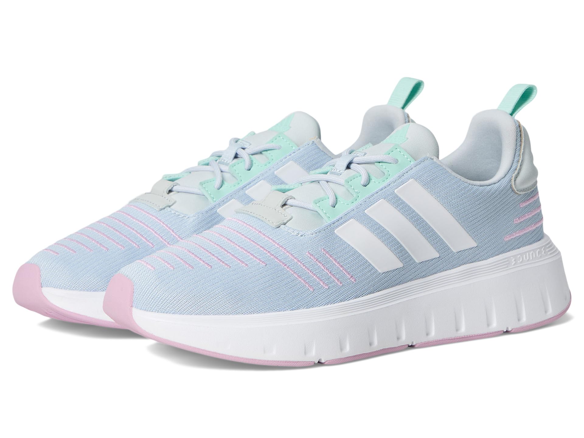 

Кроссовки adidas Kids Swift Run 23, цвет Halo Blue/White/Bliss Lilac