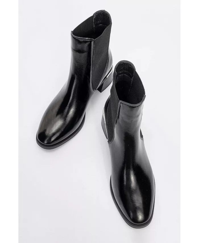 Ботинки челси Neiva Leather (женские) Forever & Always Shoes, черный — фото 2
