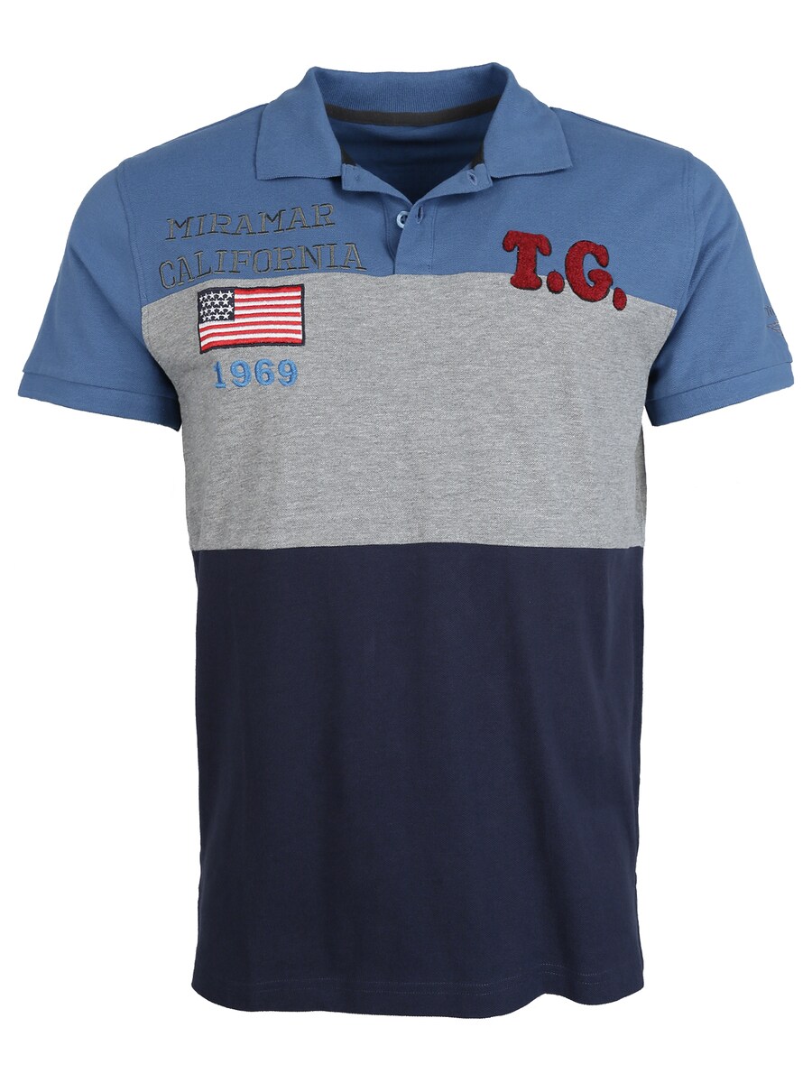 

Рубашка TOP GUN, цвет Navy/Royal blue