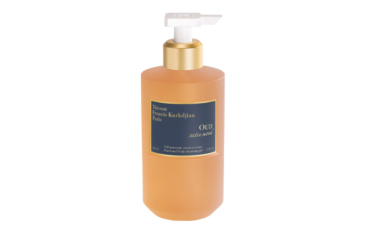 Гель для мытья рук и тела Maison Francis Kurkdjian Oud satin mood, 350 мл — фото 2