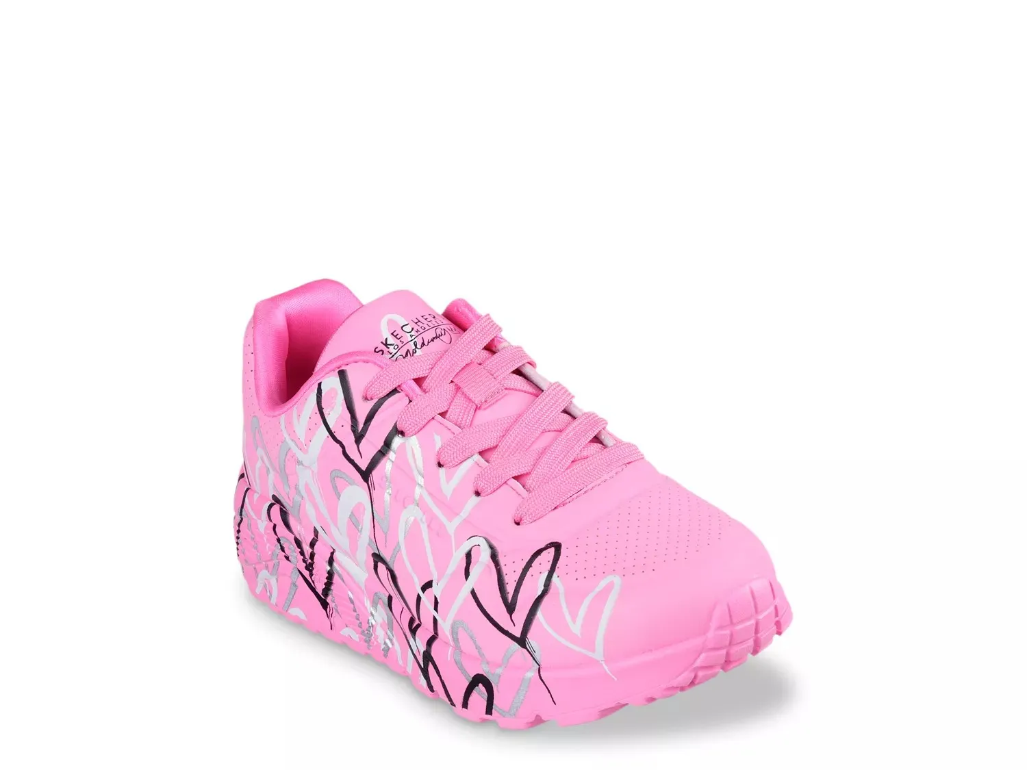 

Кроссовки Skechers Uno Lite Metallic Love — детские, фуксия