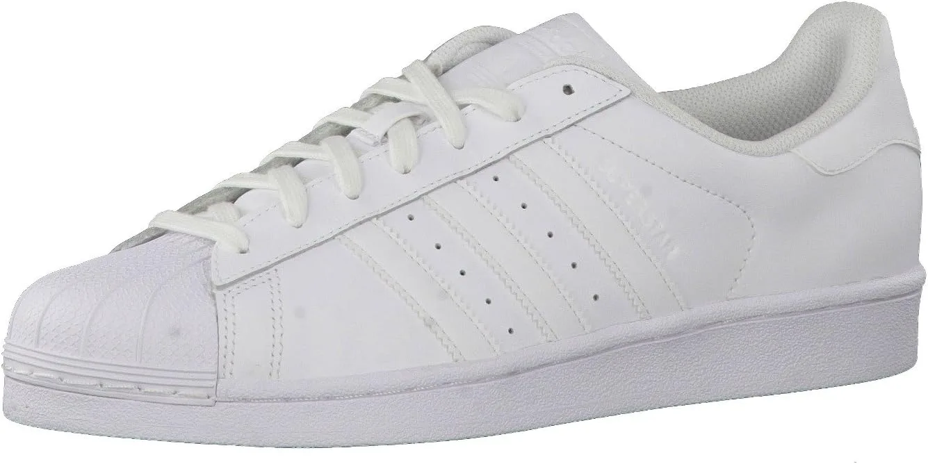 Мужские низкие кроссовки Adidas Superstar Foundation, белый