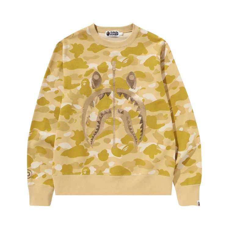 

Свитер BAPE Color Camo Shark Crewneck, Yellow