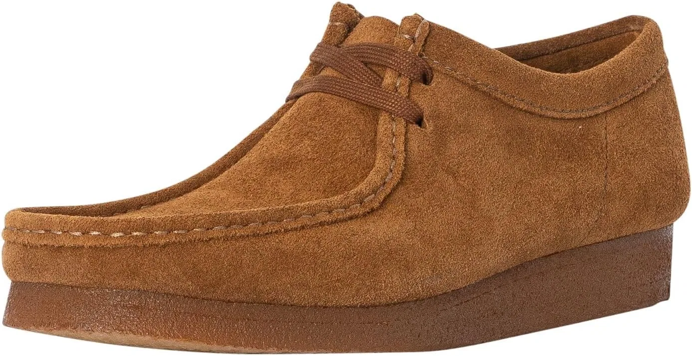 Мокасины Wallabee Clarks Originals, коричневый