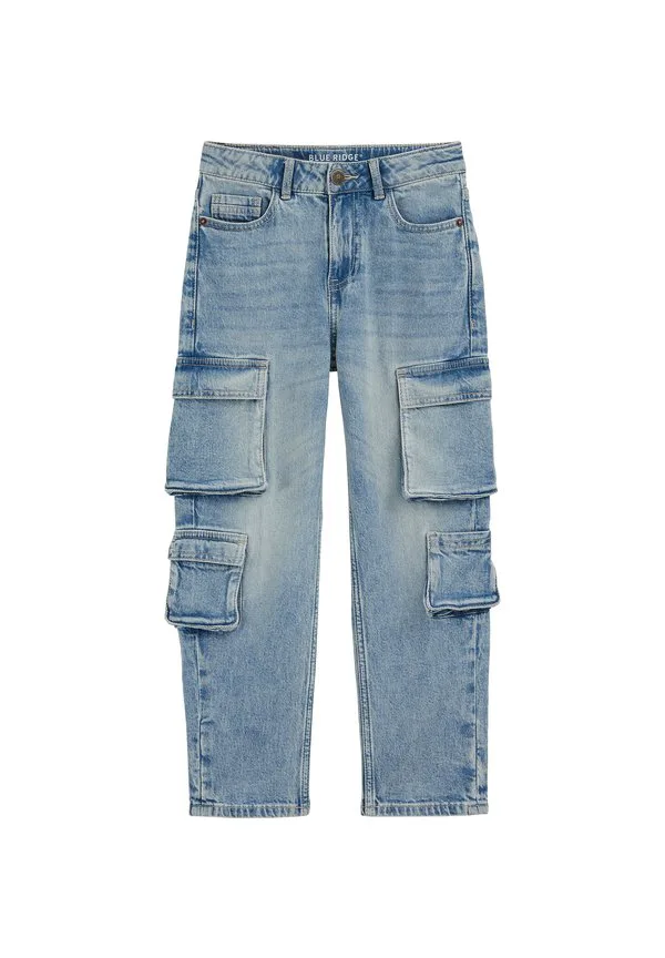 Джинсы свободного кроя blue ridge We Fashion, Light Blue — фото 4