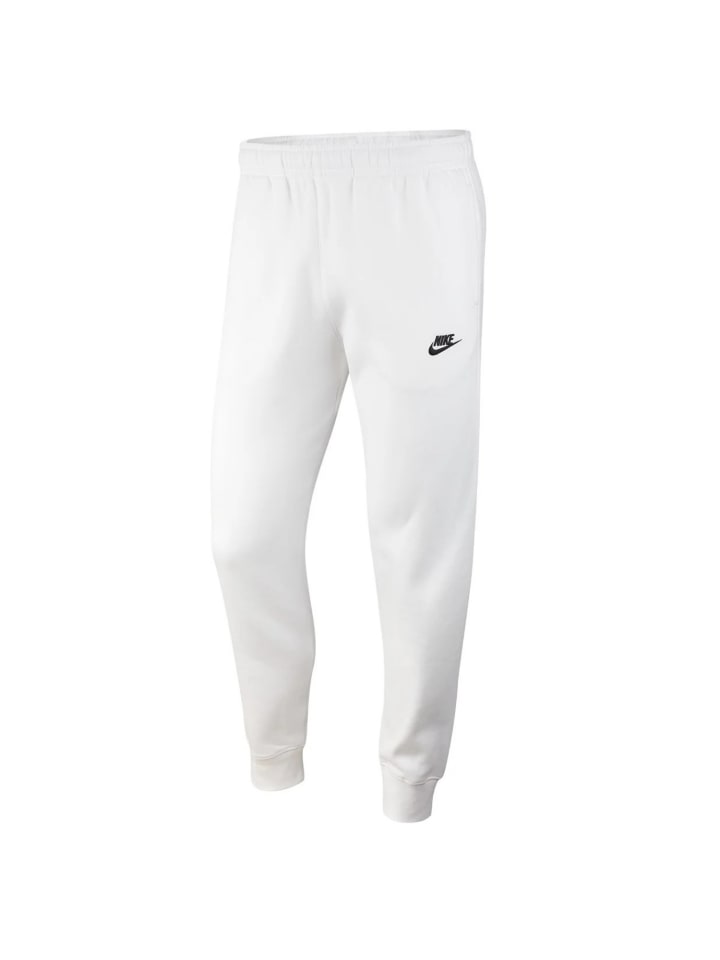 

Nike Флисовая куртка Club белого цвета