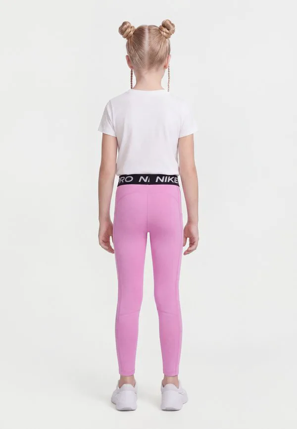 Леггинсы брюки унисекс Nike Performance, Magenta/Black/White — фото 2