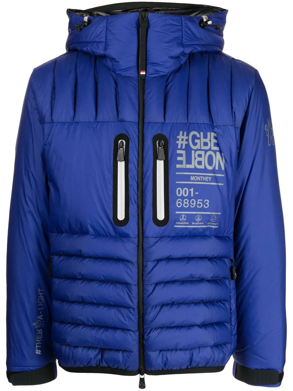 

Пуховик Monthey Moncler Grenoble, синий