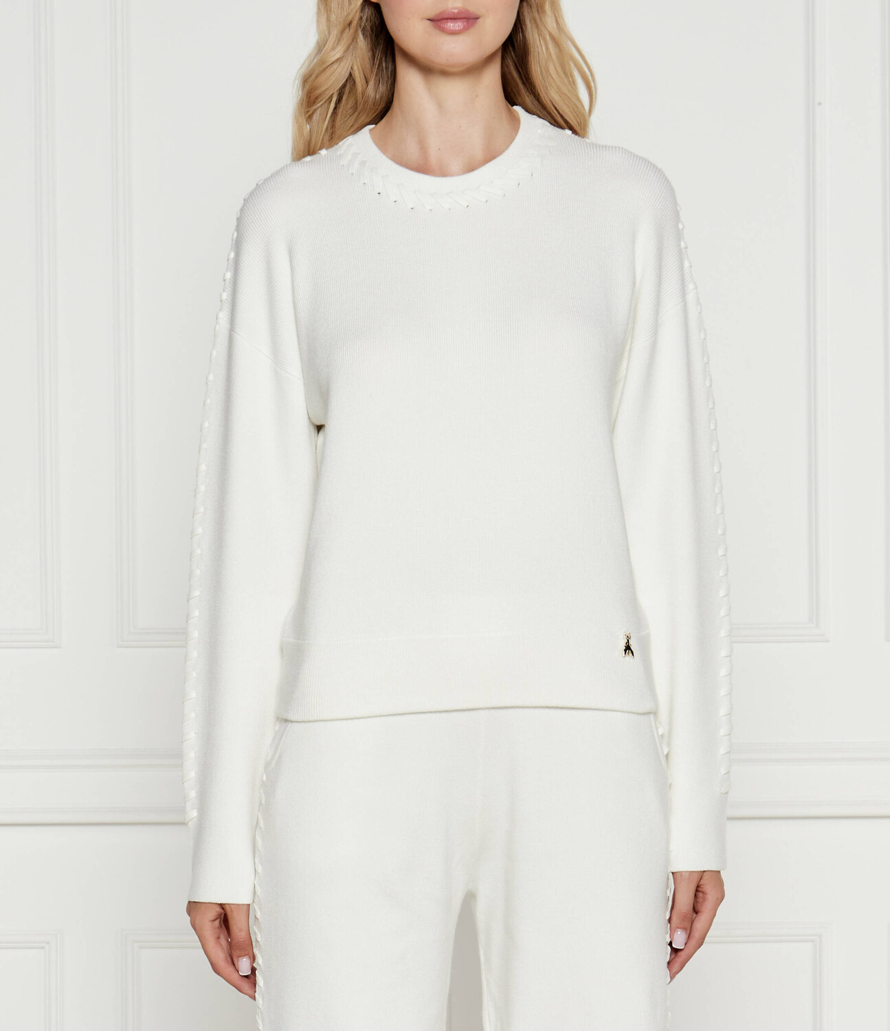 

Свитер Patrizia Pepe Regular Fit, белый