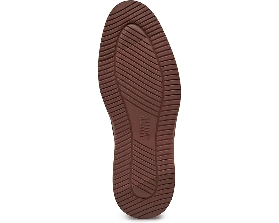 Оксфорды Johnston & Murphy Upton Plain Toe, Navy Nubuck — фото 3