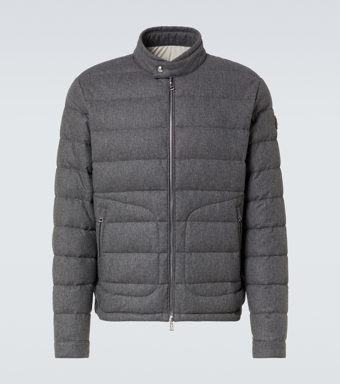 

Пуховик Acorus Moncler, Jet Gray Melange