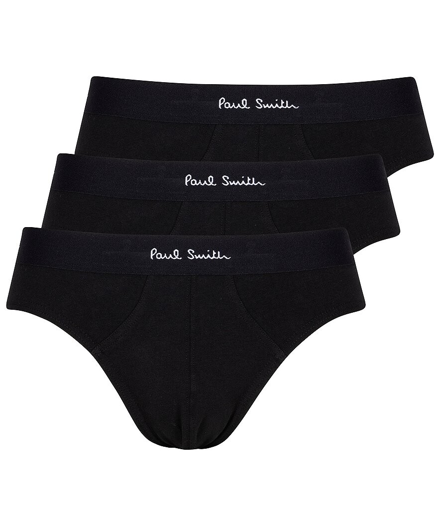

Комплект простых трусов Paul Smith, 3 шт., черный