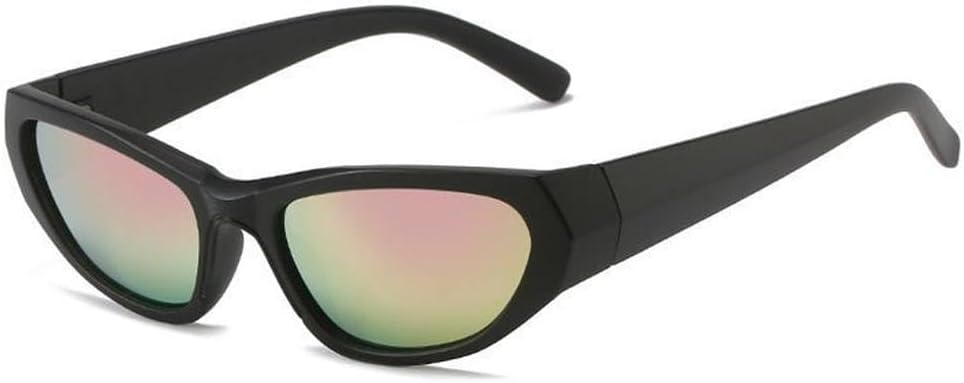 

Эстетические солнцезащитные очки для мужчин, для езды на велосипеде, занятий спортом, женские солнцезащитные очки в винтажном стиле, модные панк-очки HYYZZC, D4-pink Film