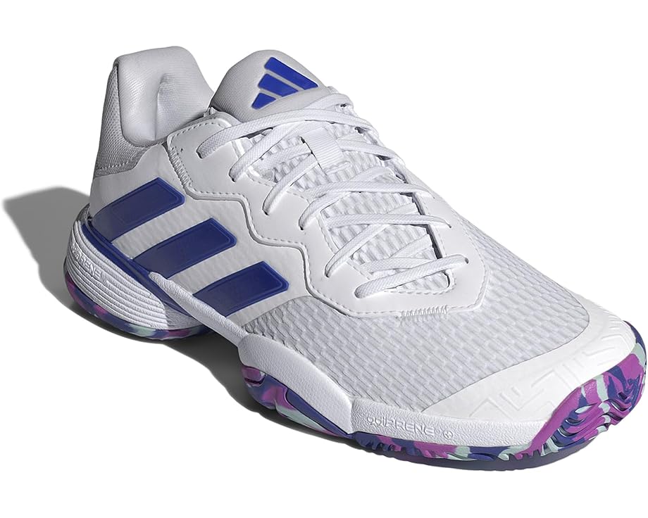 

Кроссовки adidas Kids Barricade Tennis Shoes, цвет White/Lucid Blue/Semi Flash Aqua