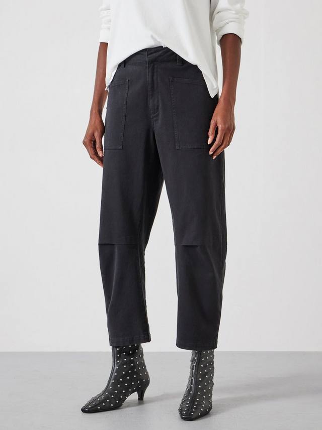 

Брюки cordi с бочкообразными штанинами HUSH, цвет Dark Charcoal Grey