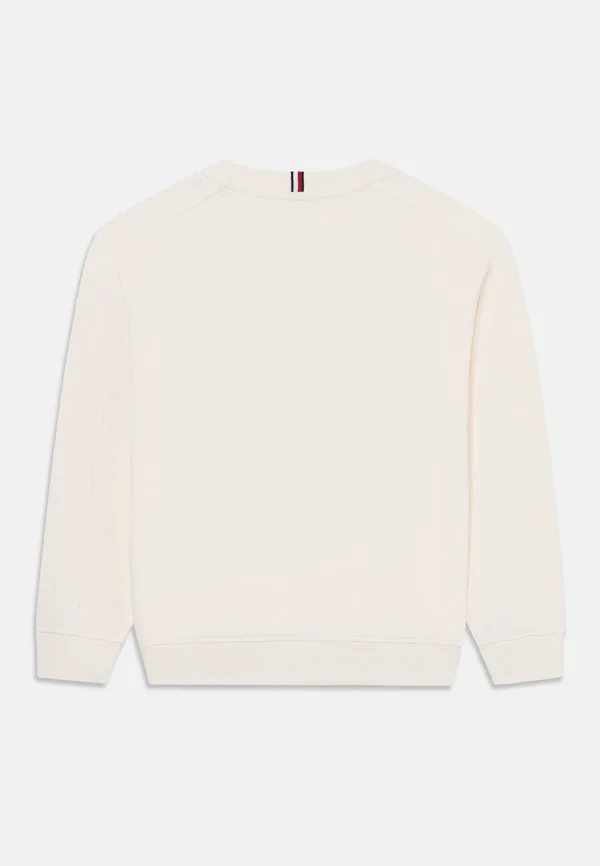 Толстовка с рельефным принтом в стиле varsity Tommy Hilfiger, Ivory — фото 2