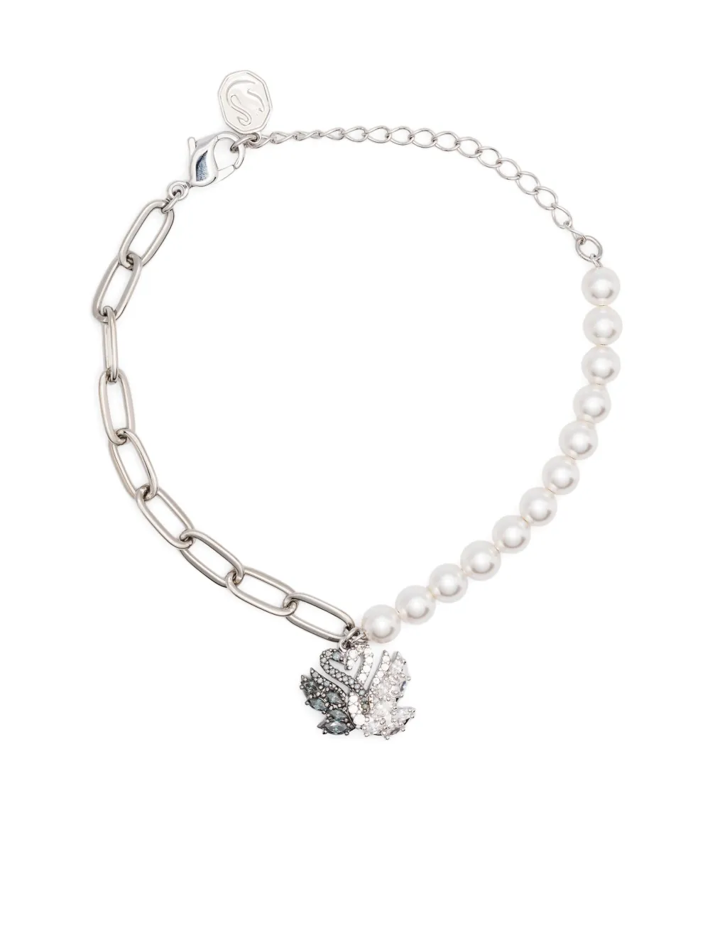 

Браслет Swan Swarovski, серебряный