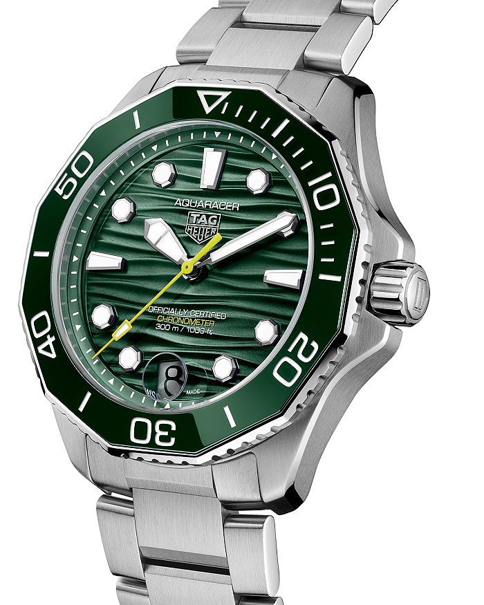 

Часы Aquaracer Carrera, 42 мм TAG Heuer, зеленый