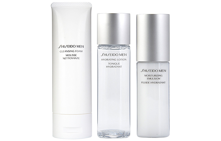 Набор для ухода за кожей Shiseido Men: пенка, лосьон и эмульсия — фото 2