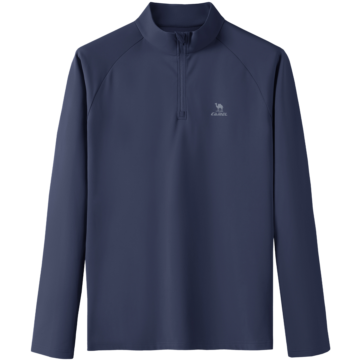 

Футболка мужская Quick Dry со стойкой CAMEL, night синий