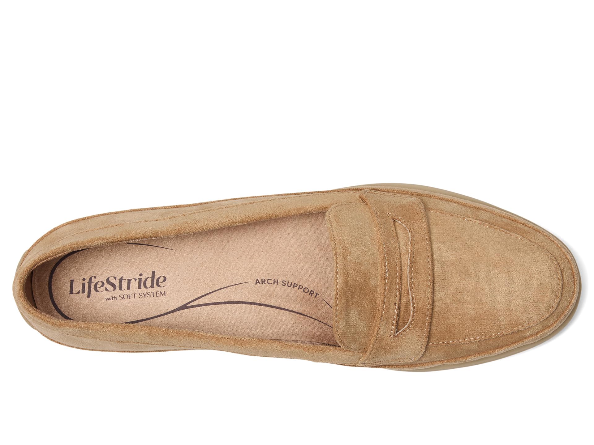 Лоферы LifeStride Malta, цвет Cuoio Taupe — фото 2