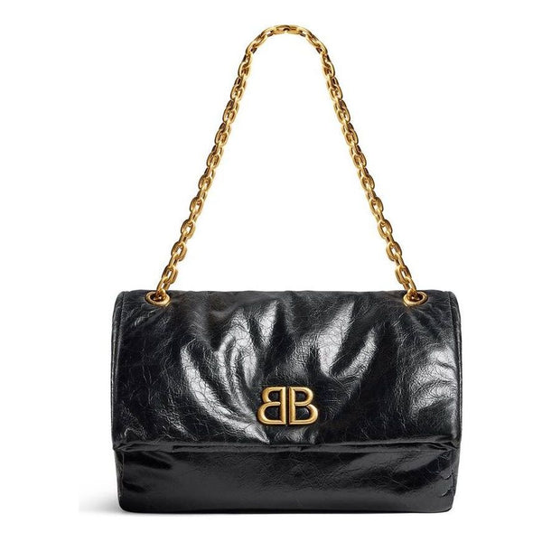 

Сумка monaco medium chain bag 'black' Balenciaga, черный