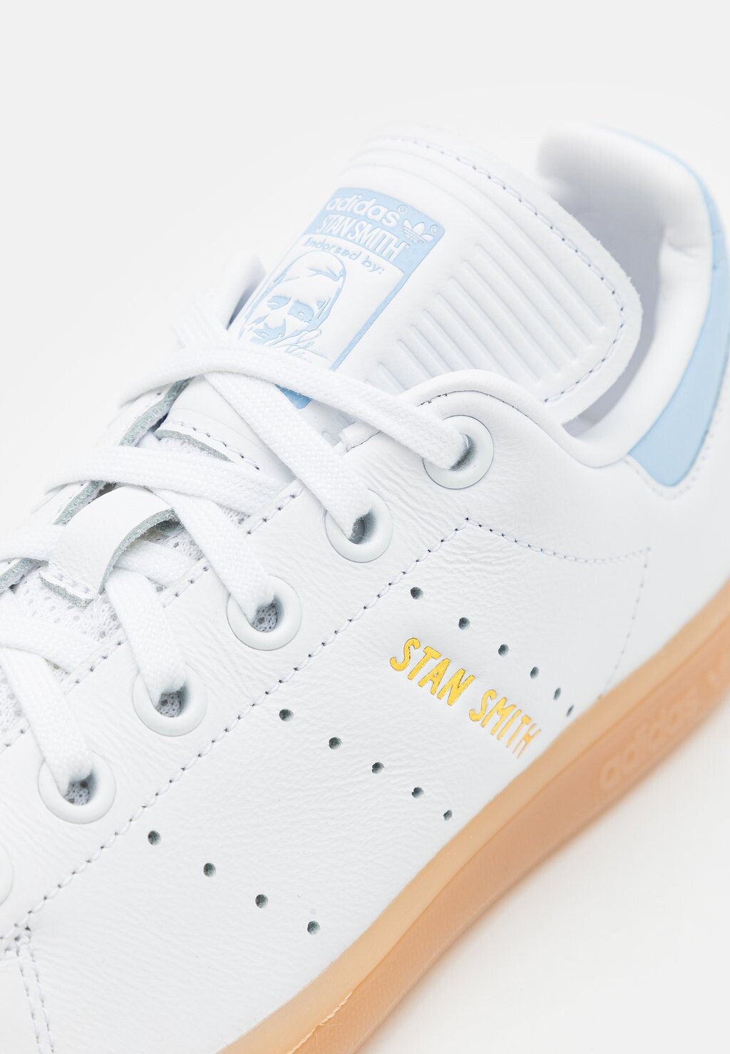 

Полукеды Stan Smith Unisex adidas Originals, обувь белый/светится синим