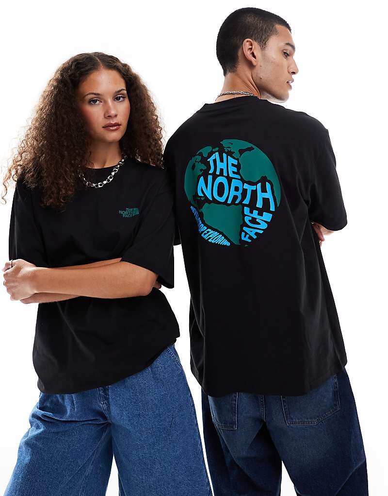 

Футболка Oversize The North Face – Globe