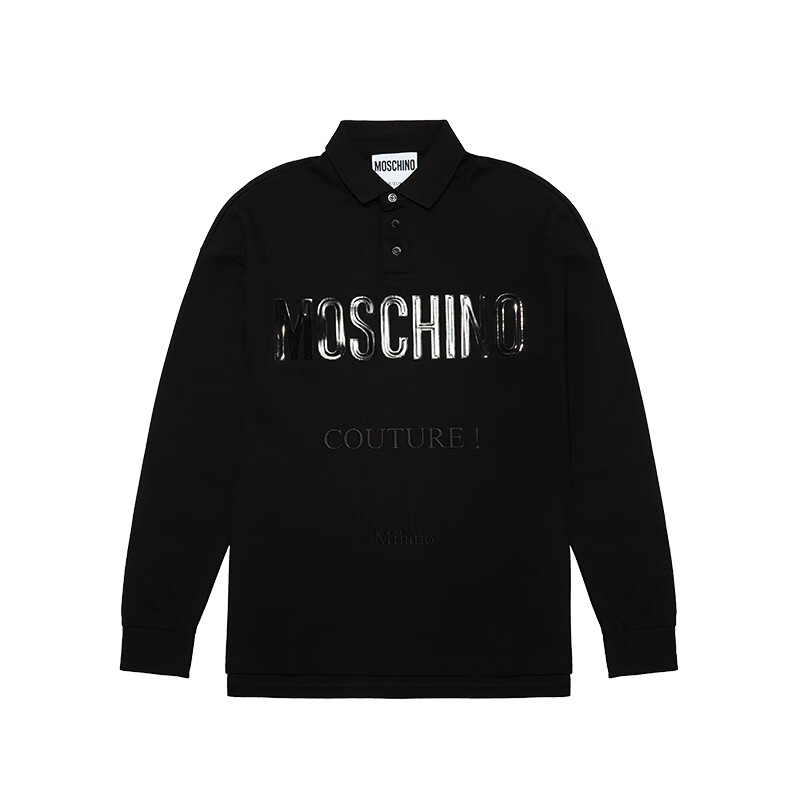 

MOSCHINO Толстовка мужская черная