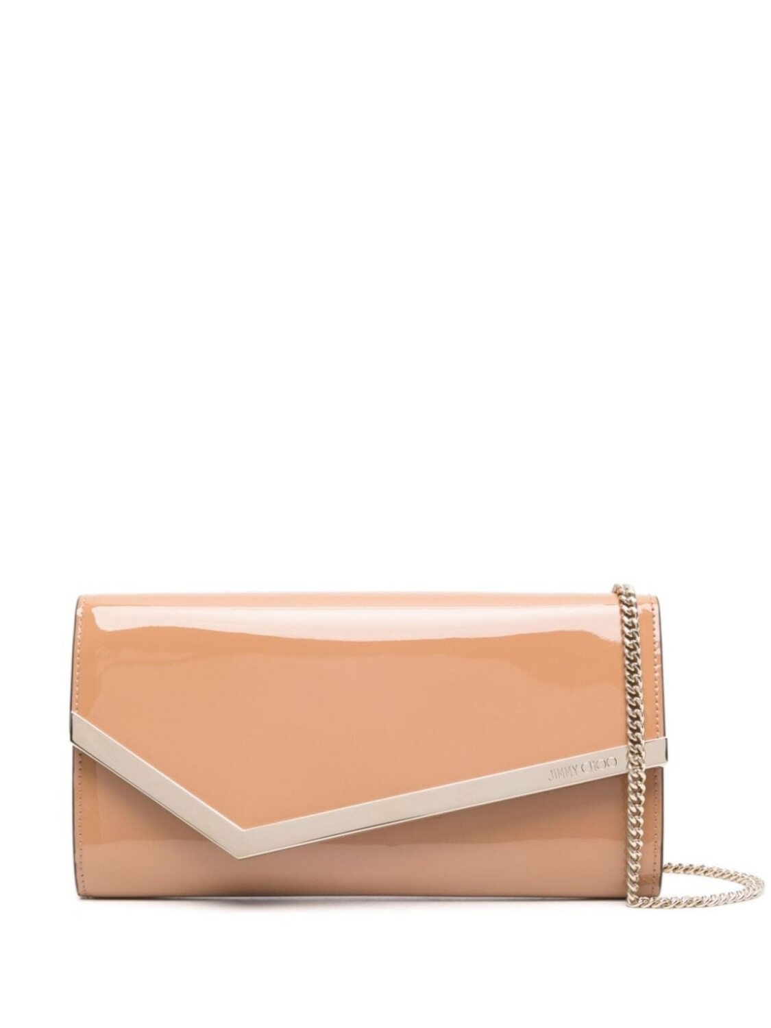 

Клатч Jimmy Choo Emmie, нейтральный цвет