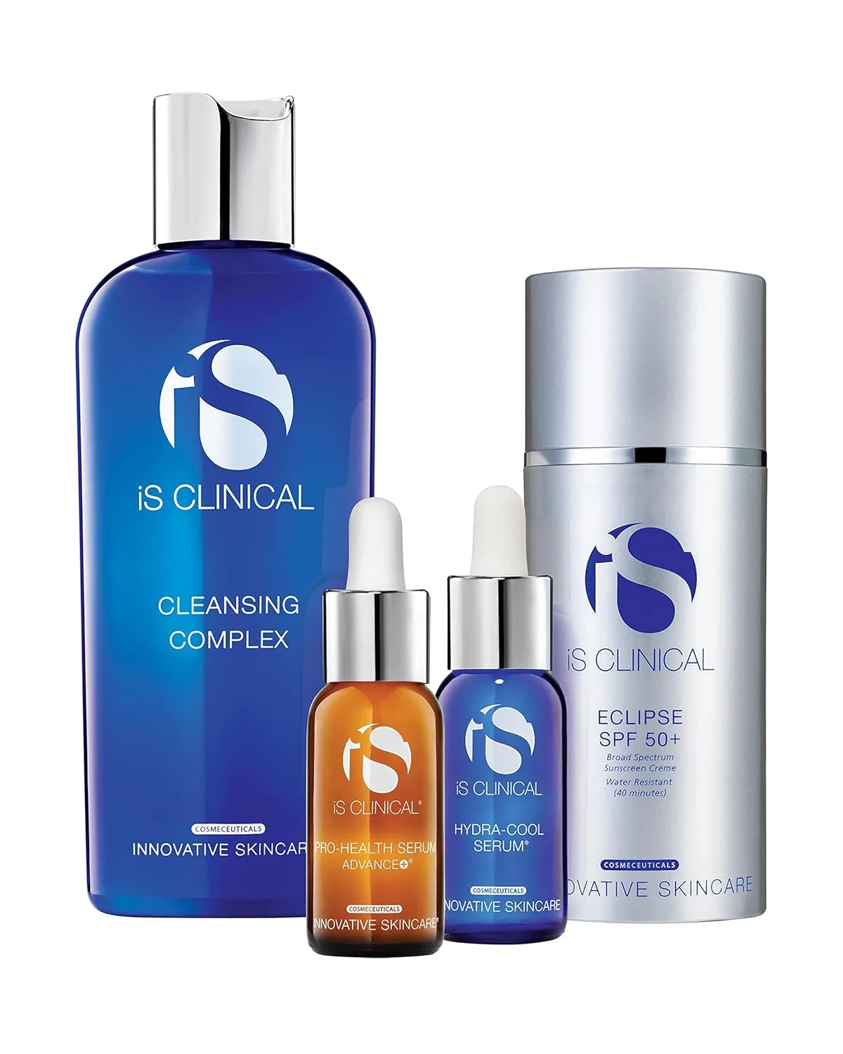 Коллекция iS CLINICAL Pure Calm, полный комплекс успокаивающего ухода за кожей, подарочный набор, идеально подходит для покрасневшей или раздраженной кожи. — фото 2