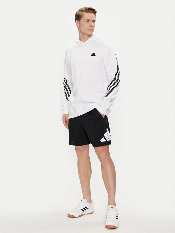 Спортивные шорты regular fit Train Essentials Logo Training Shorts IB8121 Adidas, черный — фото 2