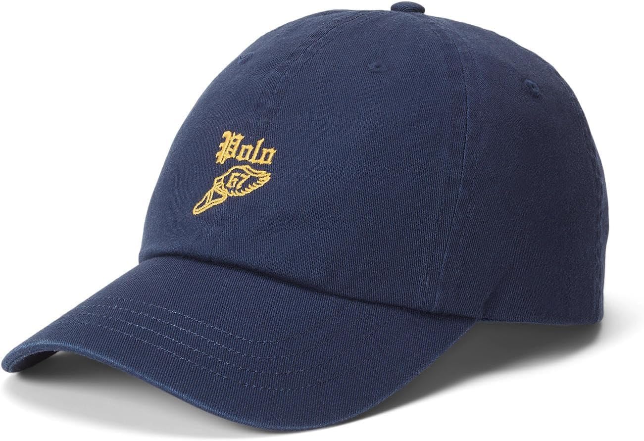 

Polo Ralph Lauren мужская бейсболка из эластичного хлопкового твила, Newport Navy
