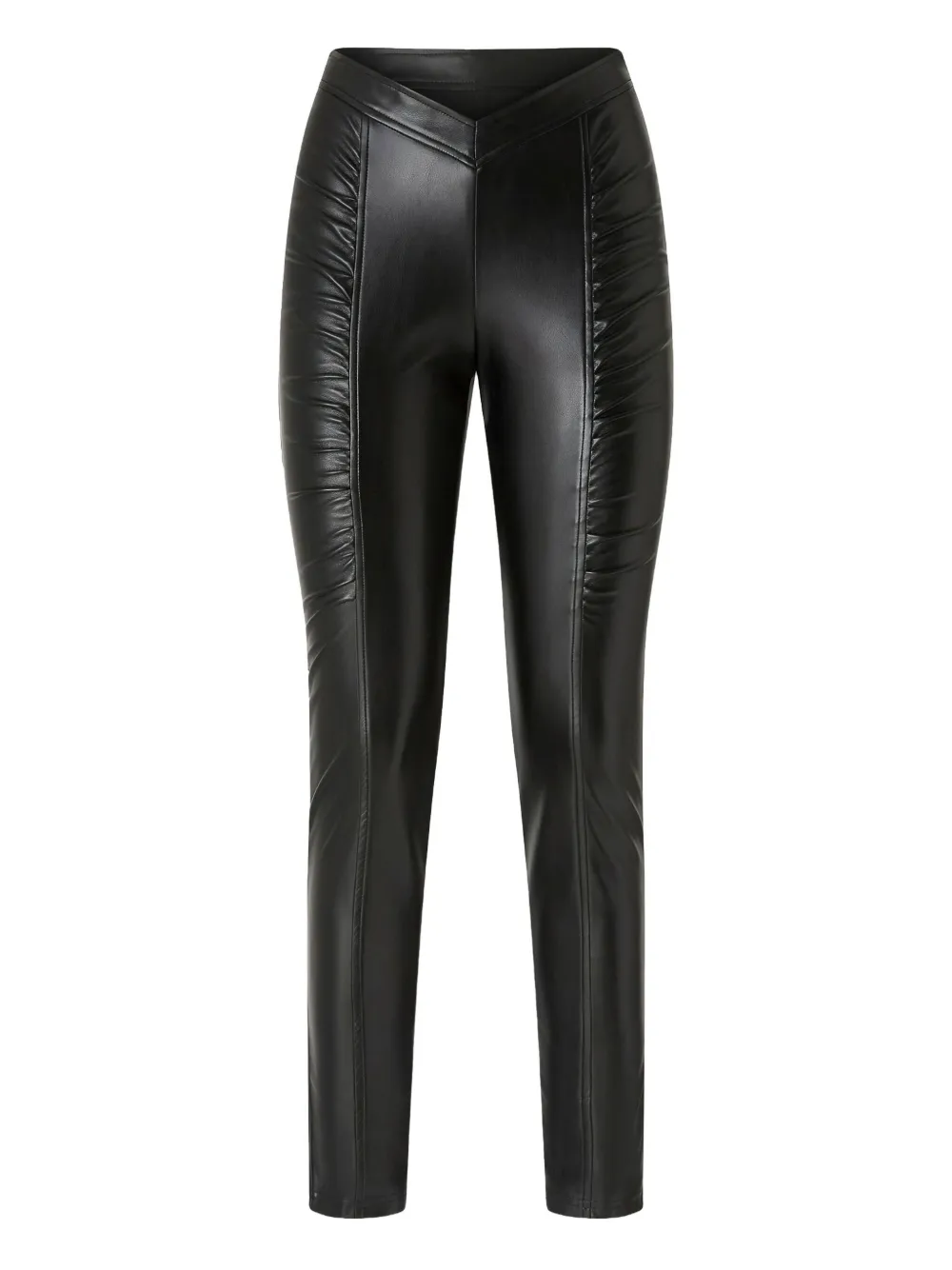 

Брюки с V-образным поясом и сборками PINKO, черный