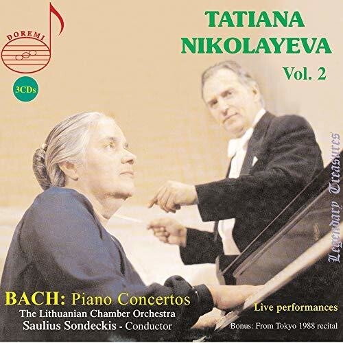 

CD диск Bach, J.S. / Nikolayeva / Senkov: Tatiana Nikolayeva Plays Bach Piano Concertos 2