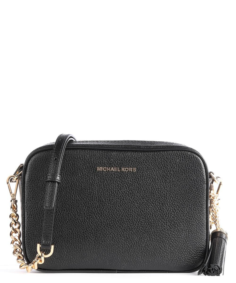 

Сумка через плечо Jet set из зерненой яловой кожи Michael Kors, черный
