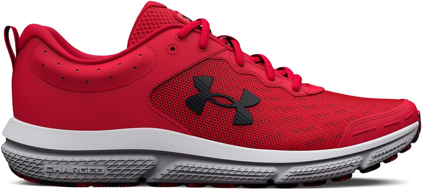 Мужские кроссовки Under Armour Charged Assert 10, красный/черный — фото 3