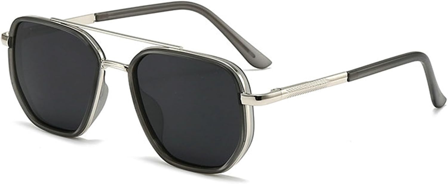

Солнцезащитные очки Helena Polarized Pilot для женщин, ретро-очки с тонировкой, черные, квадратные, для мужчин, для вождения, путешествий, активного отдыха, с защитой от УФ-излучения UV400, C7