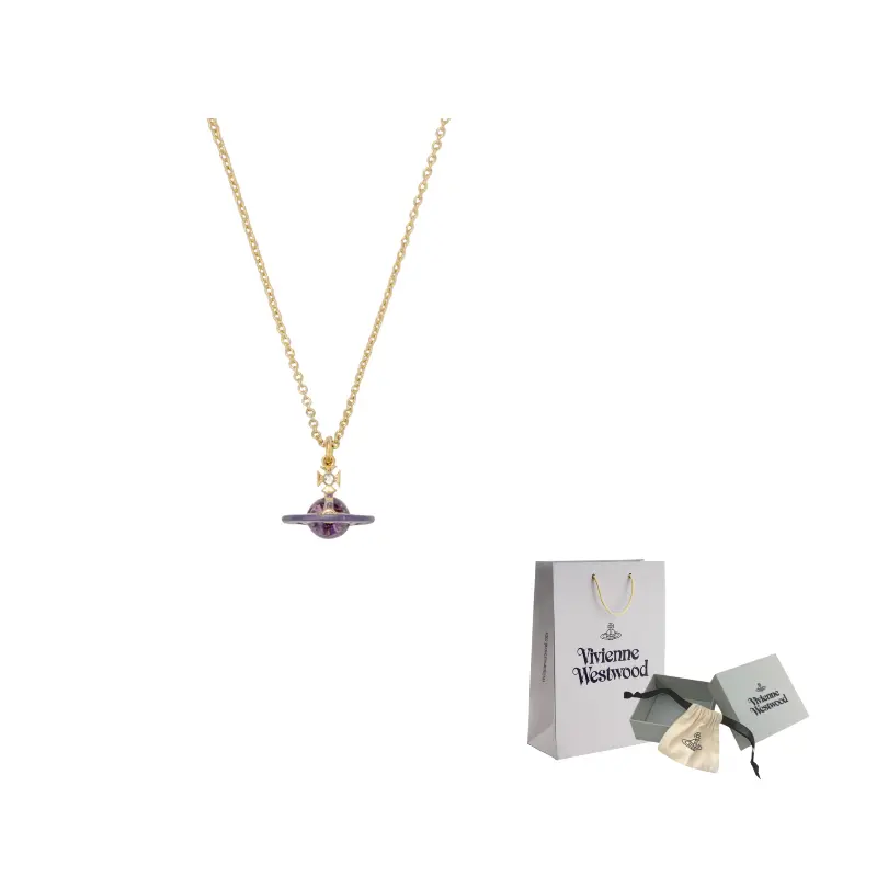 

Vivienne Westwood Латунные кулоны унисекс, фиолетовые