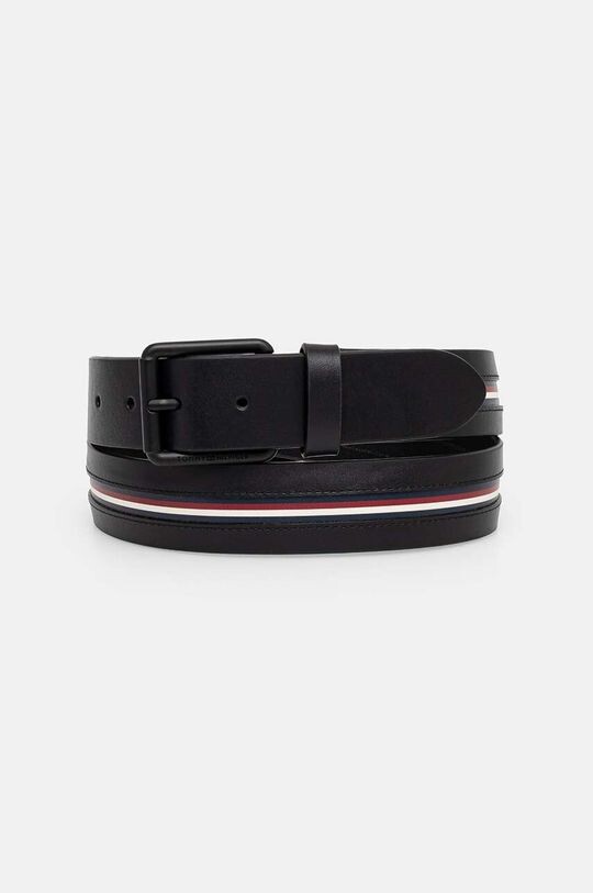 

Кожаный ремень Tommy Hilfiger, черный