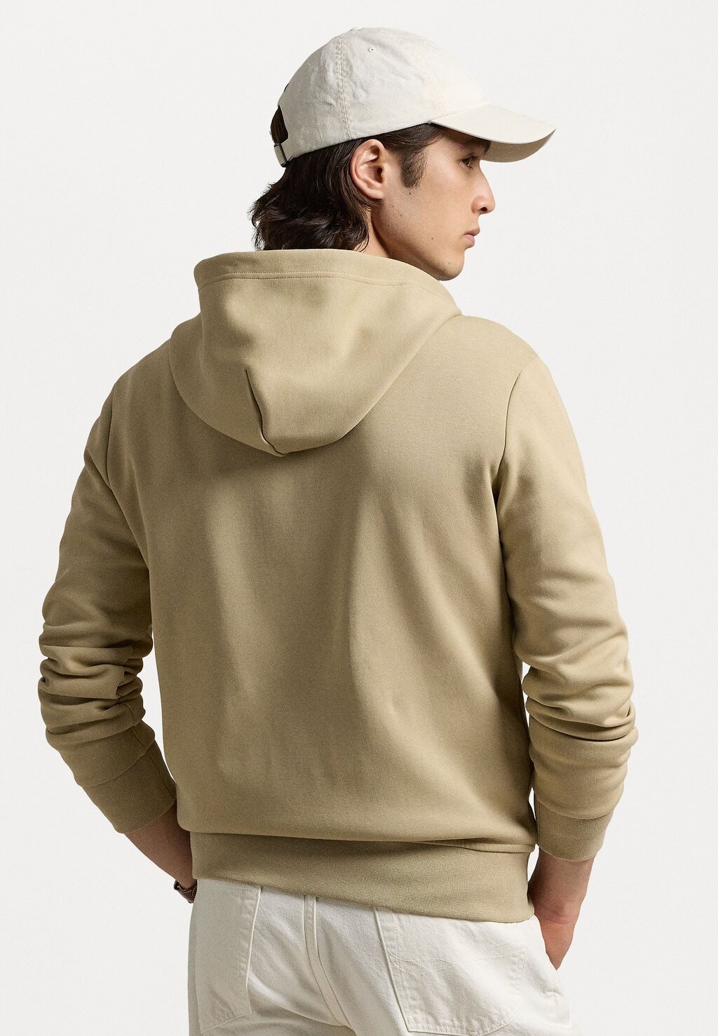 

Толстовка на молнии DOUBLE-KNIT FULL-ZIP HOODIE Ralph Lauren, коричневый