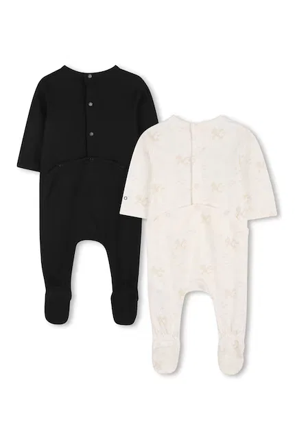Комбинезон для малышей 2 шт Kenzo Kids, черный — фото 2