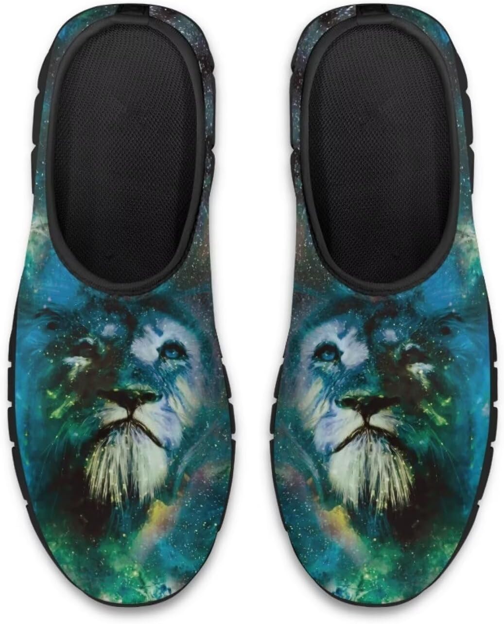 

Мужские повседневные слипоны Дышащие сетчатые кроссовки для ходьбы Легкая спортивная обувь для улицы Беговые теннисные кроссовки Размер США 5-14 Qoiuvncy, Galaxy Lion