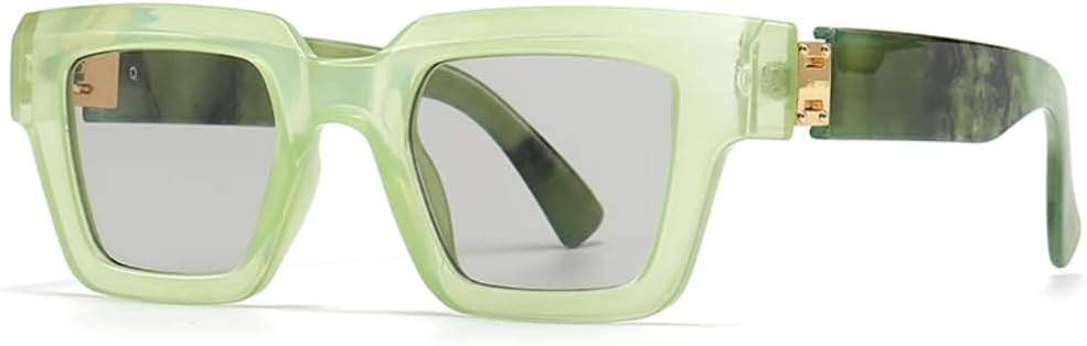 

Солнцезащитные очки с защитой UV400 | Компактная легкая оправа, цветные линзы | Для женщин и мужчин, для занятий спортом на открытом воздухе и вождения DSVIGF, Army Green