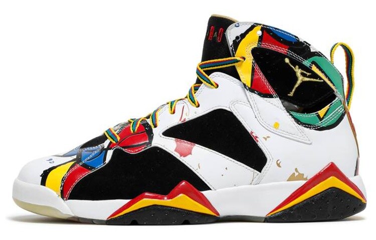 

Кроссовки Jordan Air Jordan 7 Vintage Basketball, белый/черный/мультиколор