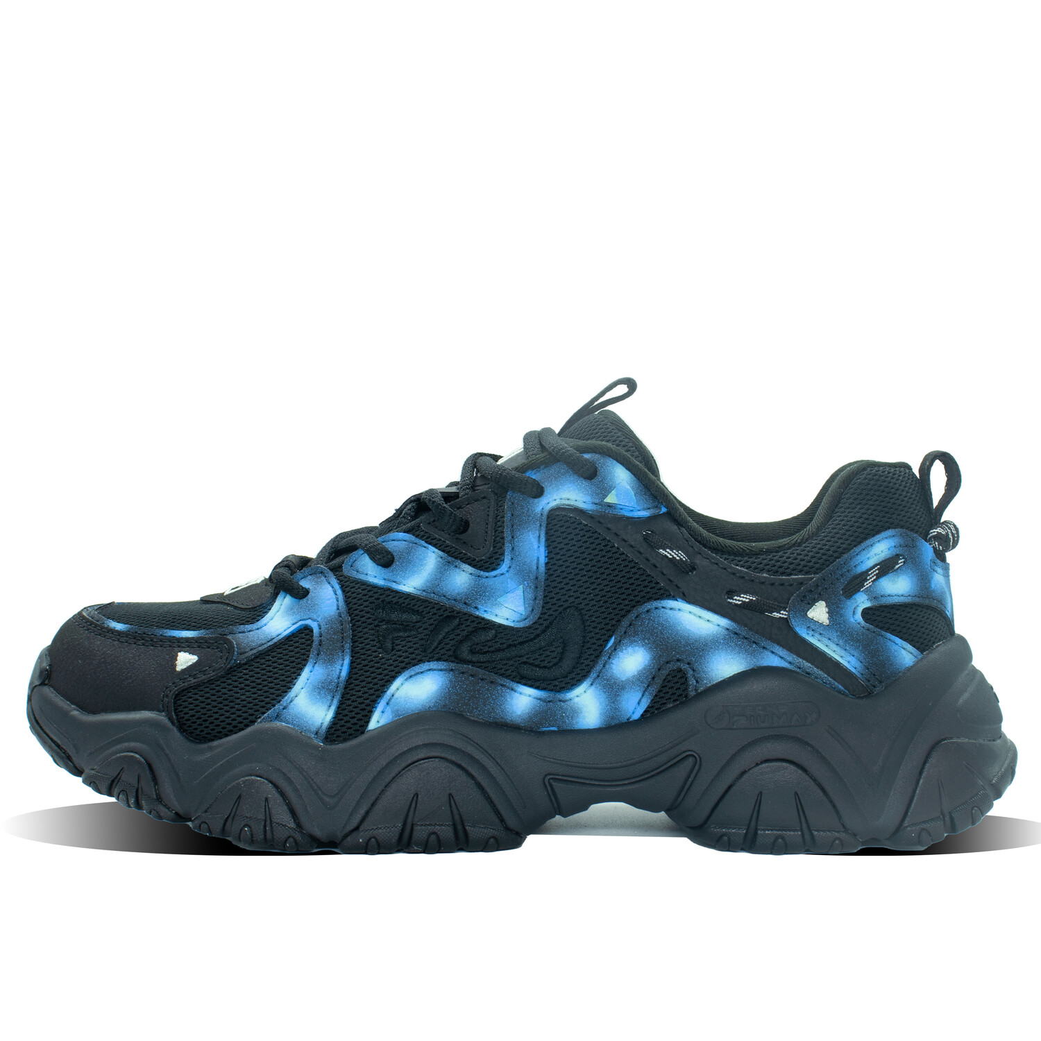 

Кроссовки FILA Fluid 4 Lifestyle Shoes Women's Low-top Black/Blue, синий