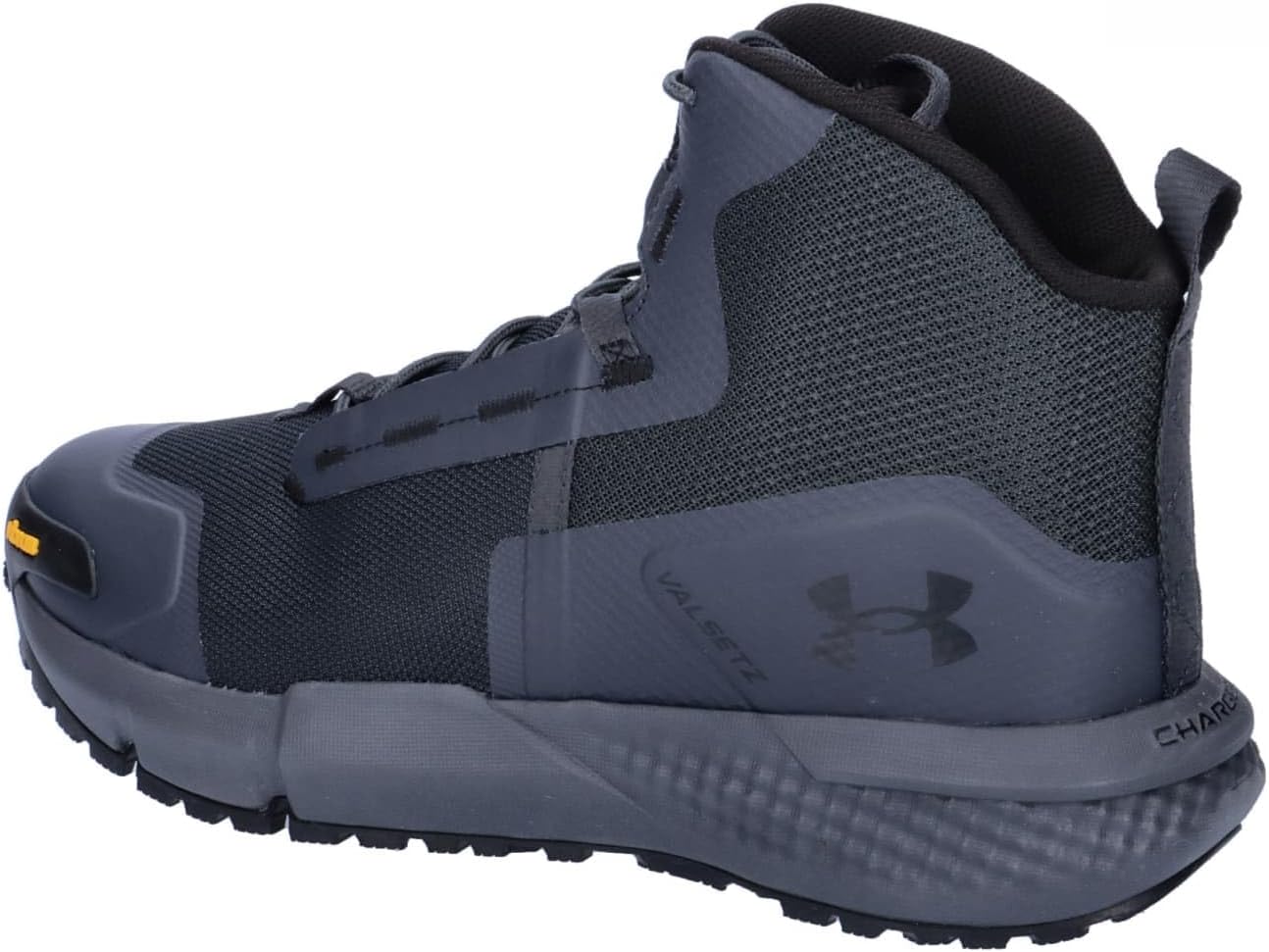 Мужские военные и тактические ботинки Under Armour Charged Valsetz Mid, черный — фото 3
